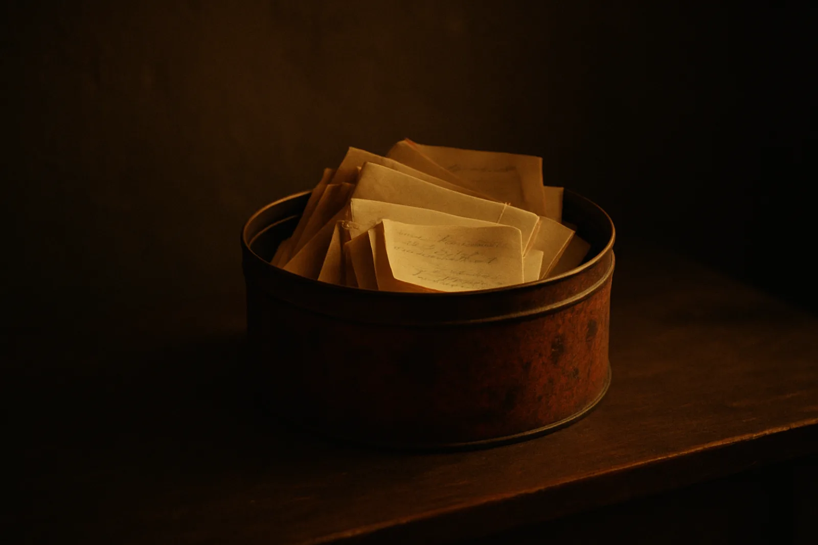 Thirty Years of Notes in a Biscuit Tin